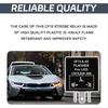 CF13 EP34 Electronic Flasher Relay, 3-Pin 12V Flasher Relay for LED Turn Signal, Blinker Relays for Fix Hazard Warn Hyper Blink Flash, Fit Car SUV