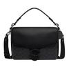 Tabby 31 Classic Monogram Flap Closure Coated Canvas And Leather Messenger Bag Women Shoulder Bag Black CH769-CQBK