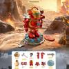Capybara Super-héros Dessin Animé Original Figurine d'Action Figurine d'Action Articulée Armes Amovibles Jouets DIY Cadeaux pour Garçons Adultes