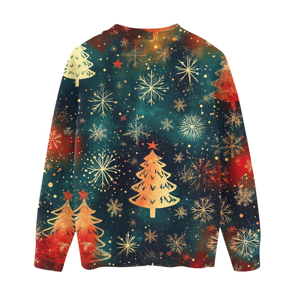 Christmas Day Sweatshirts For Children Boys And Girls Knit Sweater Cute Shirt Fall Crewneck Pullover Tops
