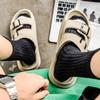 Men's Summer Breathable Sandals Stylish Outdoor Slip Non-slip Beach Shoes - Solid Color Pattern EVA Indoor/Outdoor Sandals