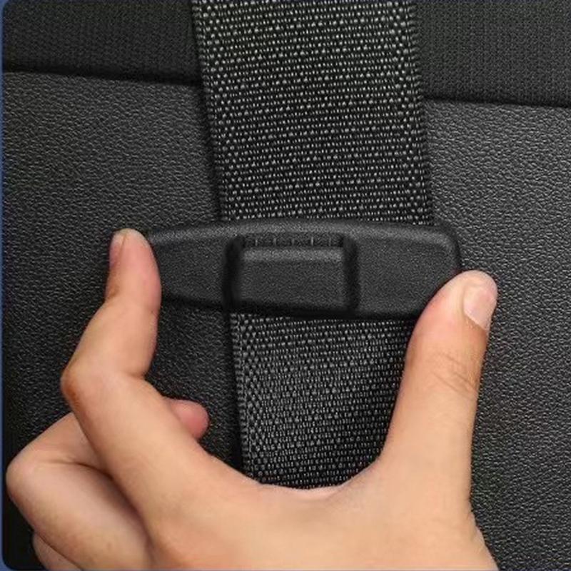 2Pcs Car Safety Seat Belts buckle Stopper Car Clip Adjustable Car Seat Belt Limiter Retainer Universal Auto Seatbelt Accessories