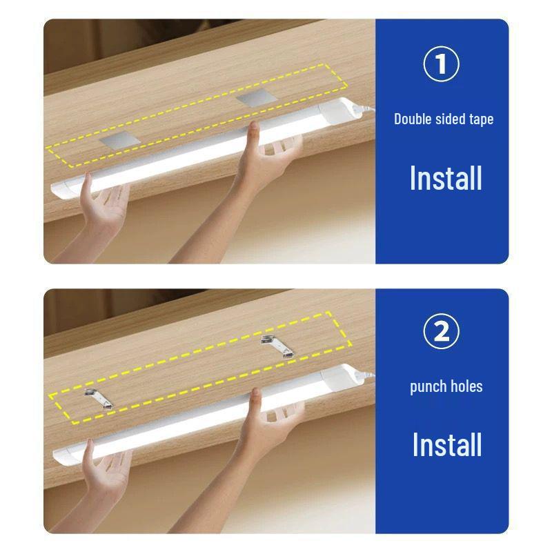 Plug-in Type Desk Lamp with Energy-Saving Fluorescent Tube for Dorms and Homes
