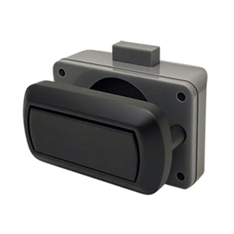 Push Lock Easy Install Keyless Drawer Lock Plastic & Metal Push Button Latches Simple Installation for Home Drawers