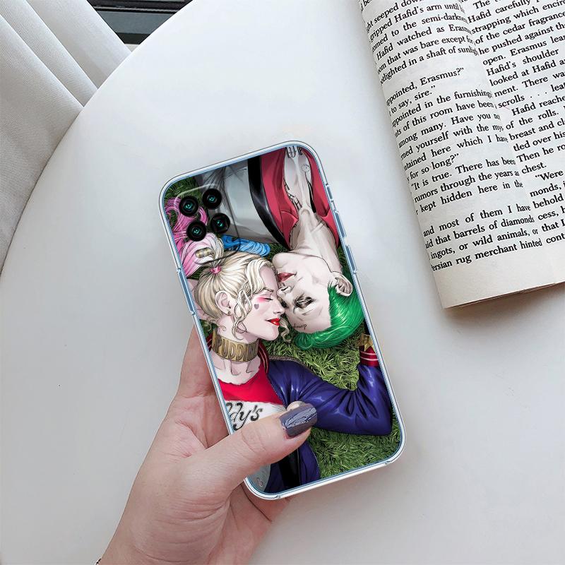 Joker Transparent Phone Case for Motorola Moto E13 E15 E20 E22 E22I E22S E30 E32 E40 E7 E7I G Plus Power Play Stylus G22 G14