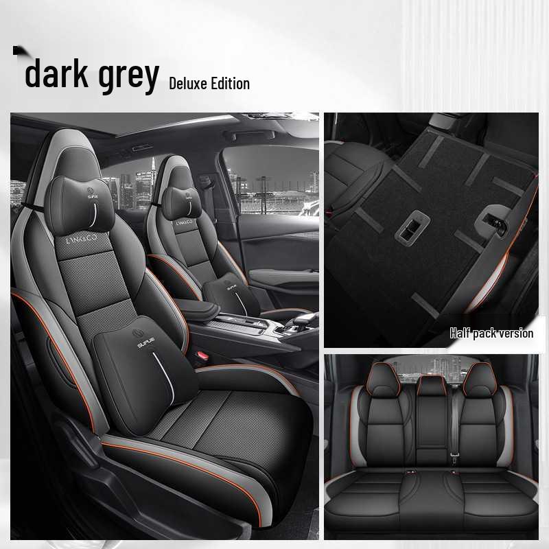 2026 Model Lynk & Co 03 Car Seat Cover - All-Season Perforated Leather, Fully Breathable, Automatic Fit