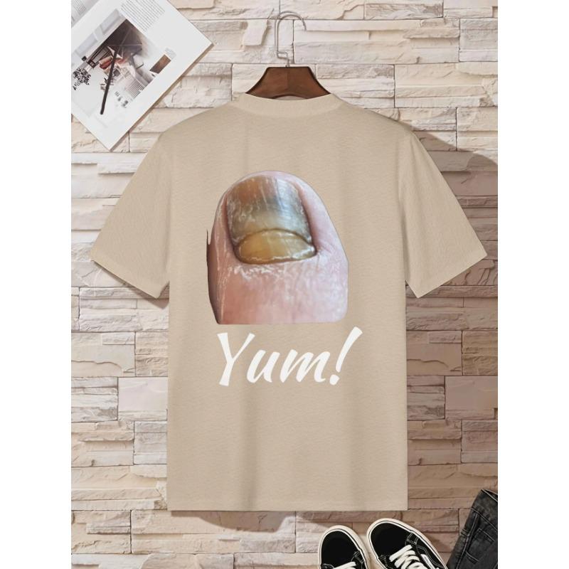 Letní pánské tričko Vtipný potisk Krátký rukáv Letní outdoorová móda Kulatý výstřih Topy Pánské oblečení Abstraktní umění