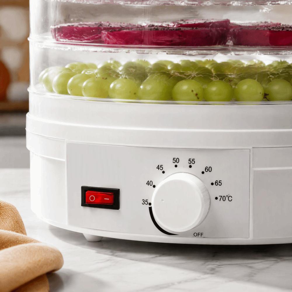 Transparent Trays Food Dehydrator Machine Stackable Trays Meat Jerky Dehydrator Home Use