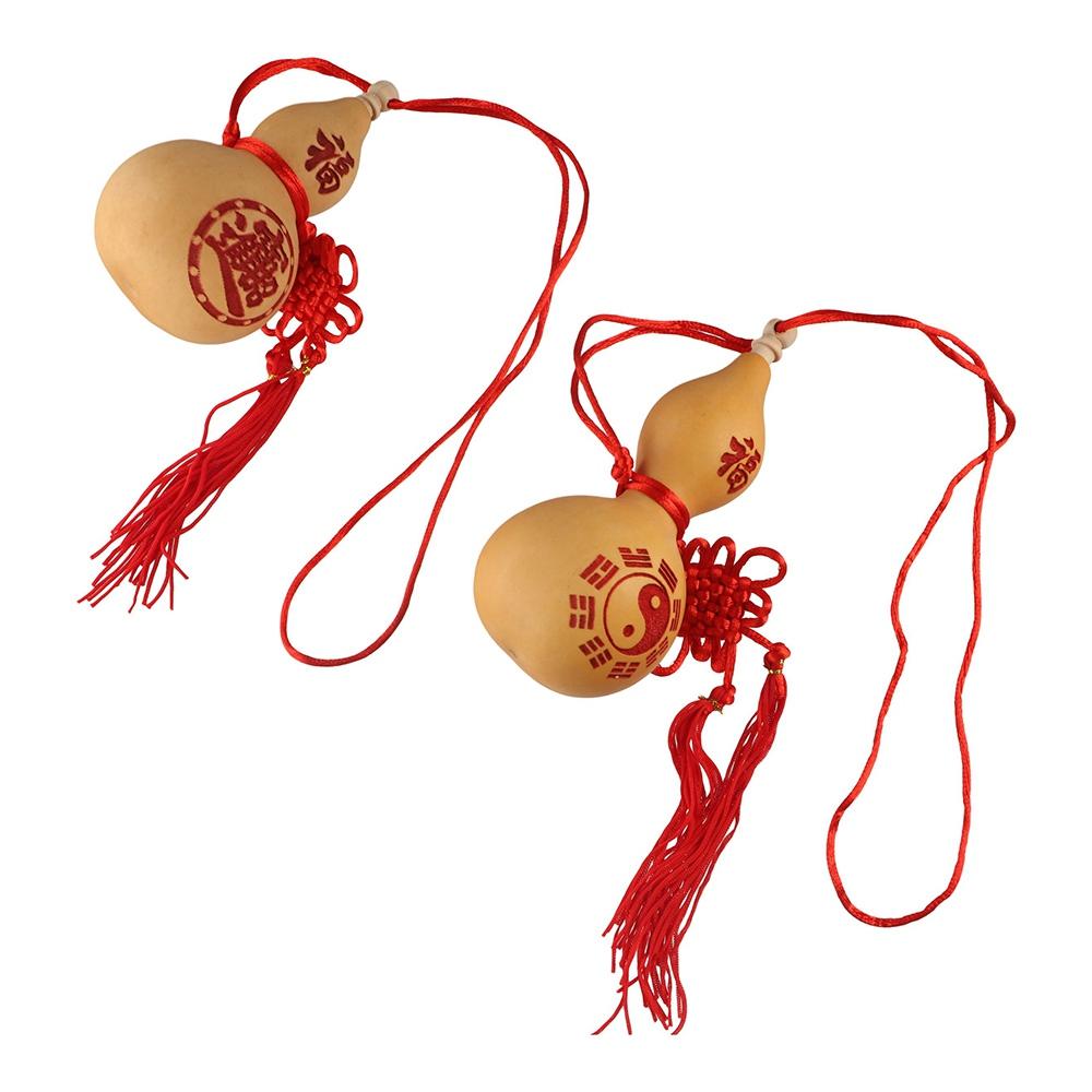 Yang Bring Wealth and Luck Photo Props Housewarming Gift Gourd Crafts Home Decor Hanging Ornament