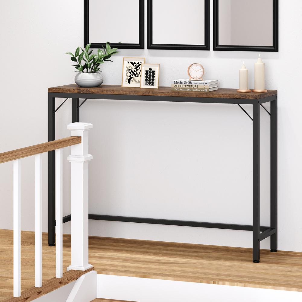 Narrow Console Sofa Table Entrance Table For Small Spaces Long Auxiliary Table For Corner Hallway Bedroom Living Room