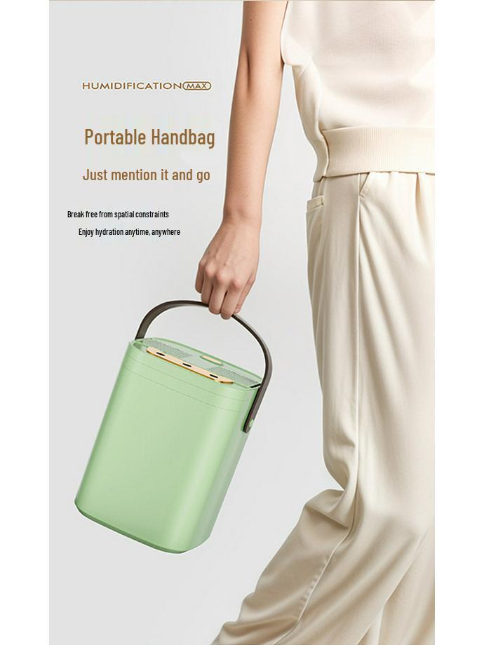 USB Large Capacity Night Light Humidifier - Three Mist Levels for Home, Dormitory, Bedroom, and Office