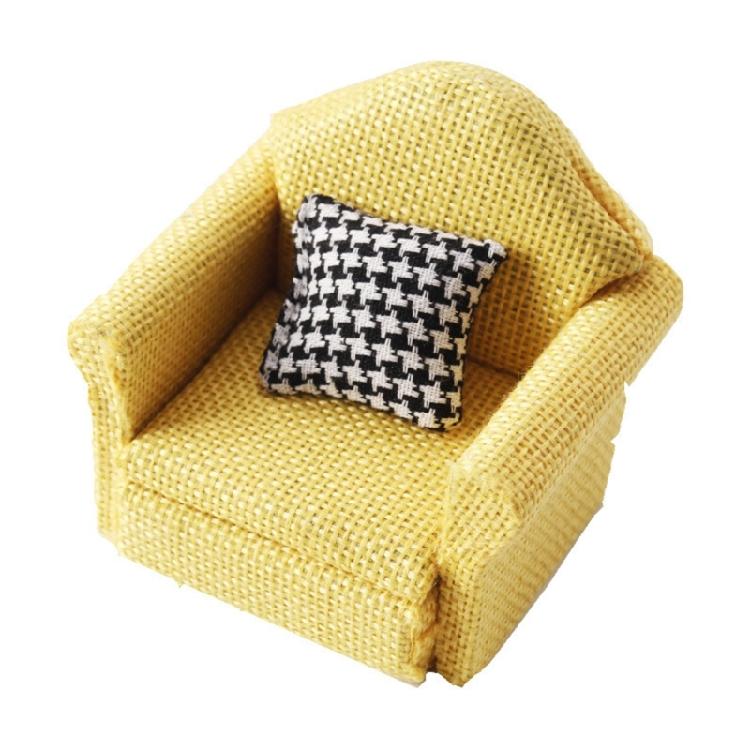 Dollhouses Plush Miniature Sofa Furniture For Toyhouses Jewelry Box Design Safe Childrens Play