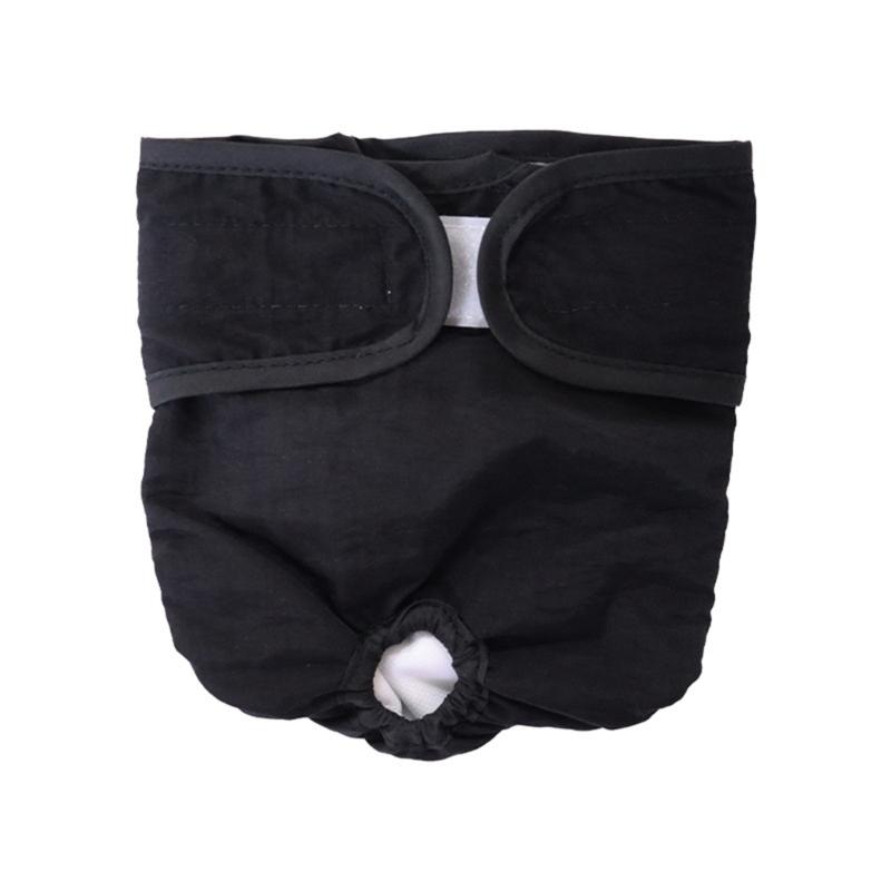 Dog Physiological Pants Girls Dog Diapers Washable Multiple Color for Girls Dogs Comfortable Reusable Dog Belly Wraps