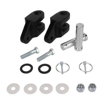 Anhängerkupplungsadapter-Kit 7 8 Zoll 15000 lbs Kapazität Offroad-Stoßstangenadapter-Kit für Blue Ox Ösen-System Erhältlich BX7420