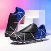 Boys And Girl's Soccer Shoes Men Cleats Outdoor Long Spikes Comfortable Breathable Non Slip  Match Training Sport Football Boots