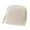 Case Compact Soft Pouch Zipper Closure Jewelry Holder Versatile Storage Bag Satin Lining Suitable