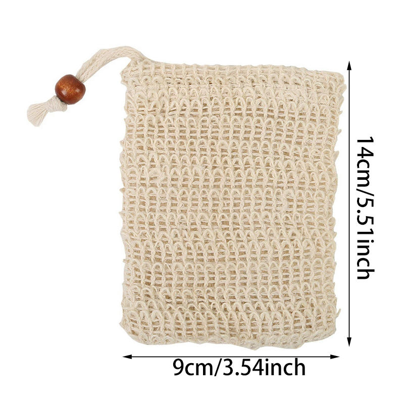 5Pcs Pocket Soap Foaming Net Small Foam Cleaning Toilet Soap Foaming Net Special Soap Net Bag Pure White Foaming Net