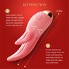 Tongue Licking Vibrator for Women G Spot Clitoris Vagina Anal Nipple Stimulation Adults Sex Toys for Female Masturbation