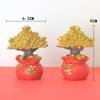 Chinese Feng Shui Decor Money Tree For Wealth And Good Luck Blessing Bag Tabletop Decoration Cake Decoration Home Decoration