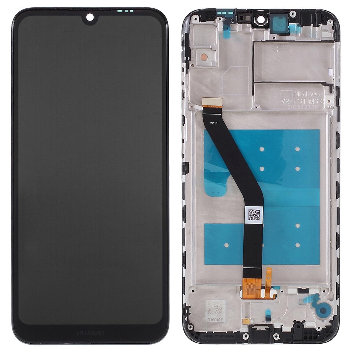 

Для Huawei Y6 (2019, з датчиком відбитків пальців)/Y6 Prime (2019 р)/Y6 Pro (2019 р) РК-екран класу C та збірка дигітайзера+рамка (без логотипу) A