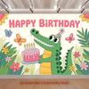 Party Backdrop Green Photo Booth Background Wall Decor