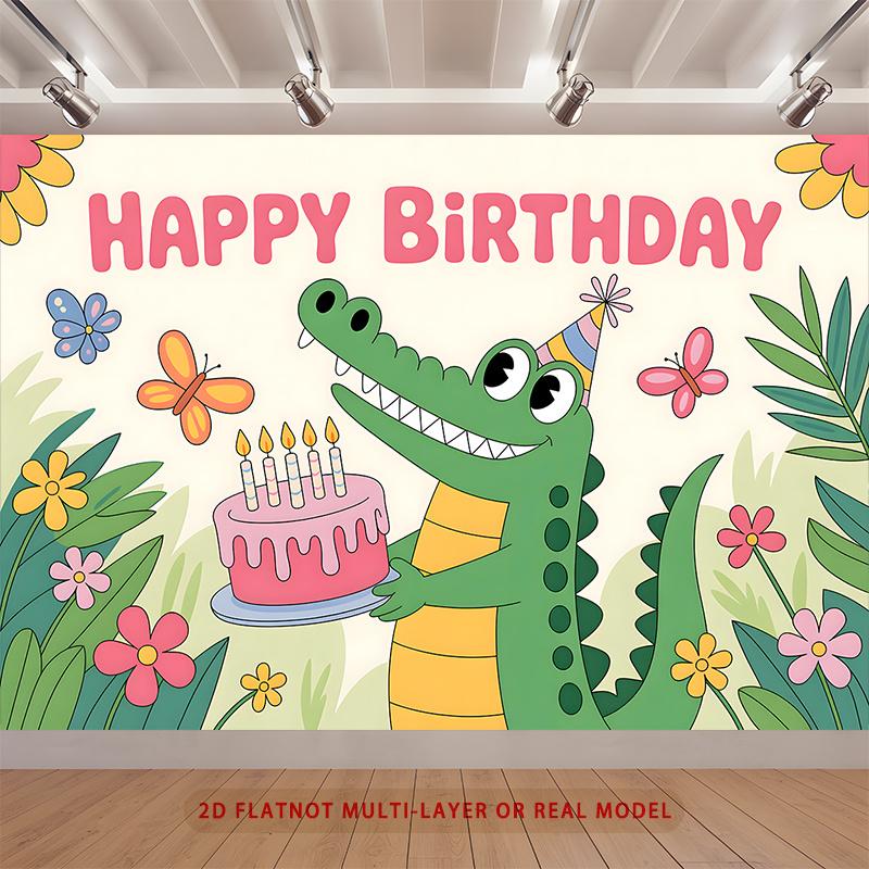 Party Backdrop Green Photo Booth Background Wall Decor