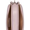 Tory Burch Miller Logo Pattern Zip Closure Patent Leather Mini Shoulder Crossbody Bag Women Bags Pink 165153-500