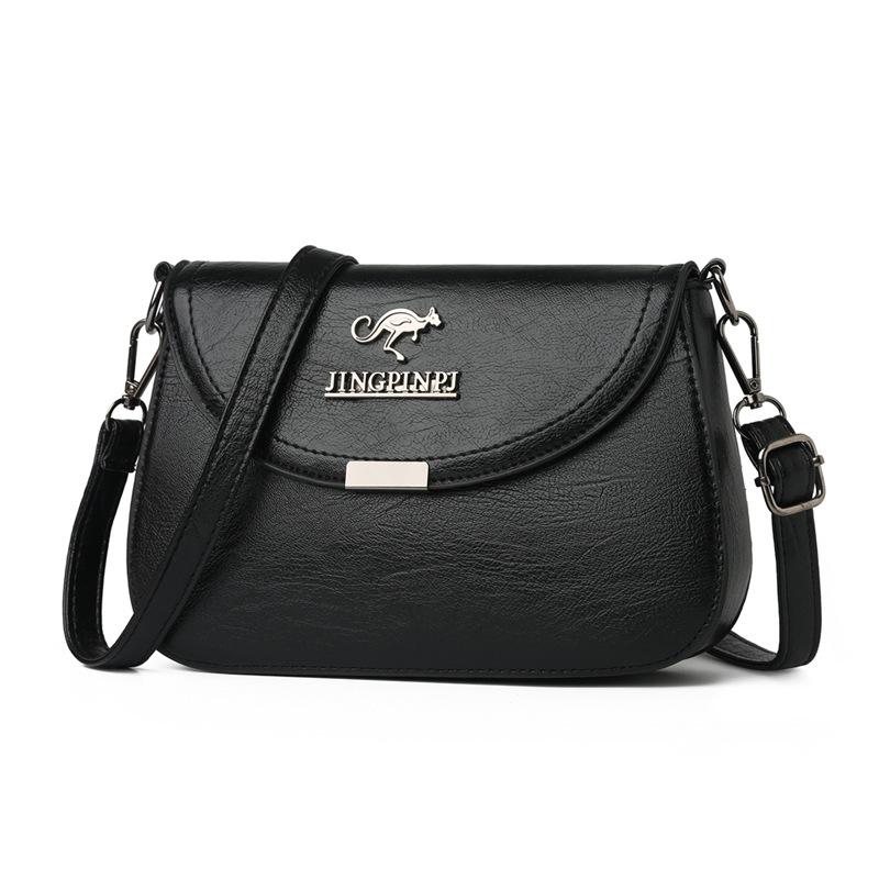 1Pc Embroidery Pattern Shoulder Bag Women Casual Travel Crossbody Handbags Evening Party Bag PU