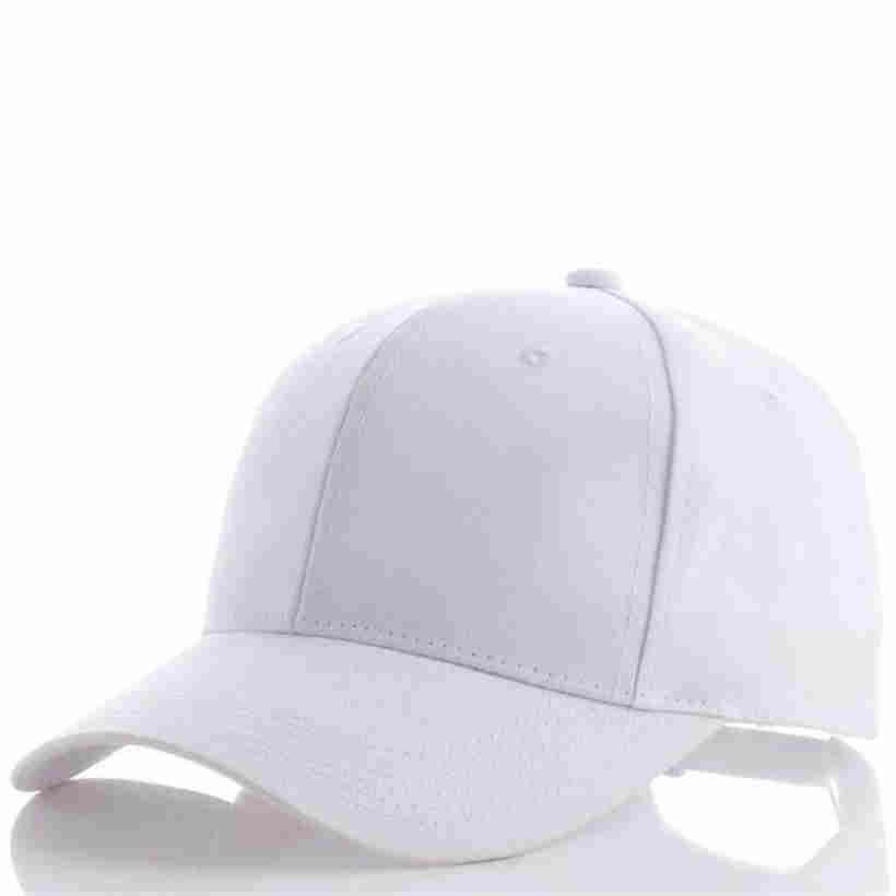 Fashion Simple Unisex Solid Color Baseball Cap Cotton Cap Outdoor Sport Runing Sun Hat