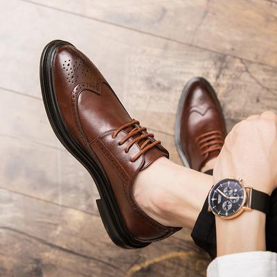 Mode Herren Formelle Schuhe Herren Leder Oxford Schuhe Für Herren Italienische Brogue Herren Kleiderschuhe Herbst Winter Herrenschuhe Warm Bequem