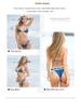 Dámské džínové bikini šortky Meileya s nízkým pasem - Sexy letní hot pants v evropském/americkém stylu