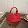 Plaid Simple Crossbody Bag Women Fashion Retro Shoulder Bag Casual Shell Purse Comfortable and Versatile Texture Storage Bags