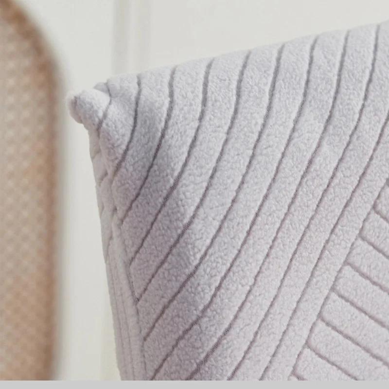 1/2/4/6pcs Geometry Jacquard Dining Chair Cover Nordic Kitchen Chair Slipcover for Wedding Hotel Banquet Solid Home Seat Covers