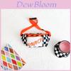 Adorable Korean Style Children's Backpack Cute Boys And Girls Fashion Mini Crossbody Bag For Kids With Checkered Pattern