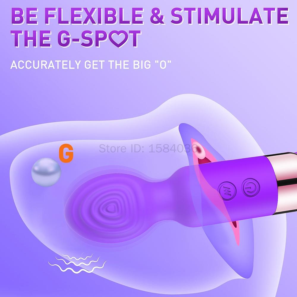 Mini AV Vibrator Female G Spot Vibration Vagina Anal Clitoris Stimulator Dildo Vibrator Adult Sex Toys for Women Masturbation