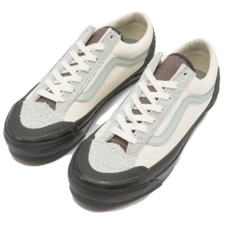 Vans Small Earth Durable Breathable Low-Top Skate Shoes Men Sneakers White Black Green VN000MT6DT51