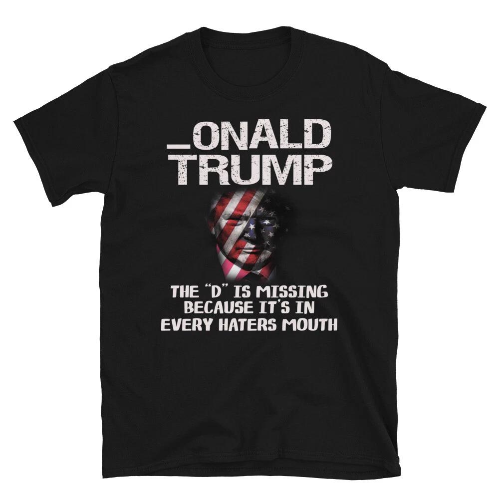 DONALD TRUMP Just The D Political T-Shirt L