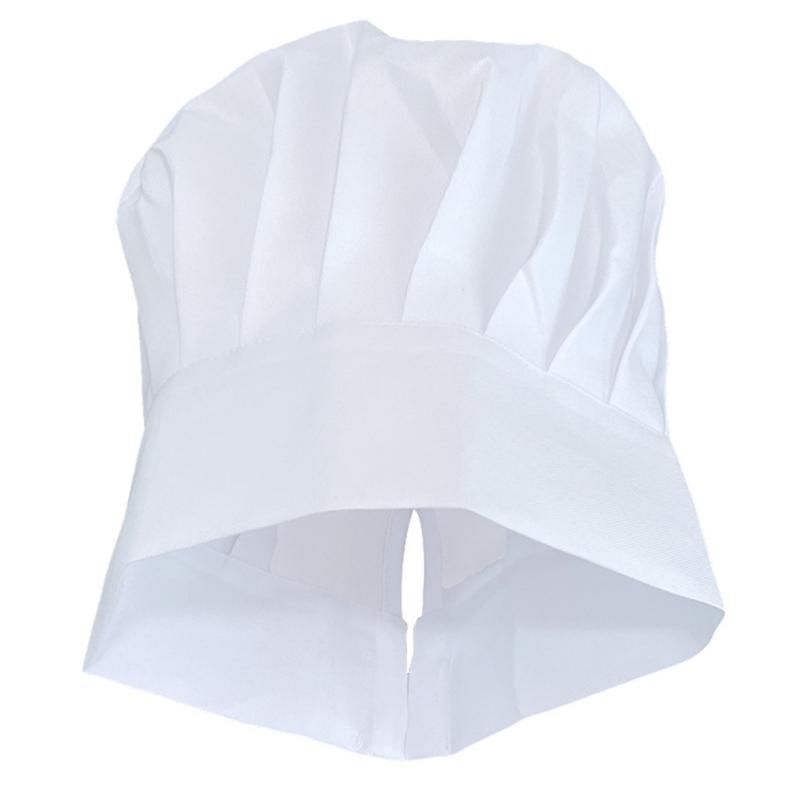

Modern Cooking Bonnet Protect Hair from Dust, Suitable for Women Fashionable Cook Work Hat White
