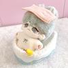 Bath Set for Plush Toys (10-15cm) - Includes Clothes [Item]