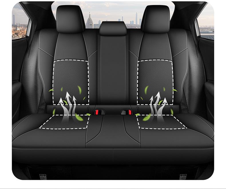 Universal All-Season Seat Covers for Toyota Corolla, Fits Dual-Engine Models, Fully Enclosed Car Seat Cushions
