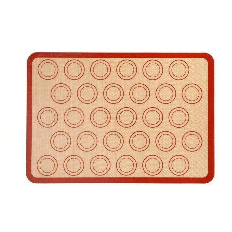 Tappetino da Forno in Silicone per Macaron - Tappetino Antiaderente in Silicone per la Cottura di Macaron, Fodera per Biscotti e Pasticceria