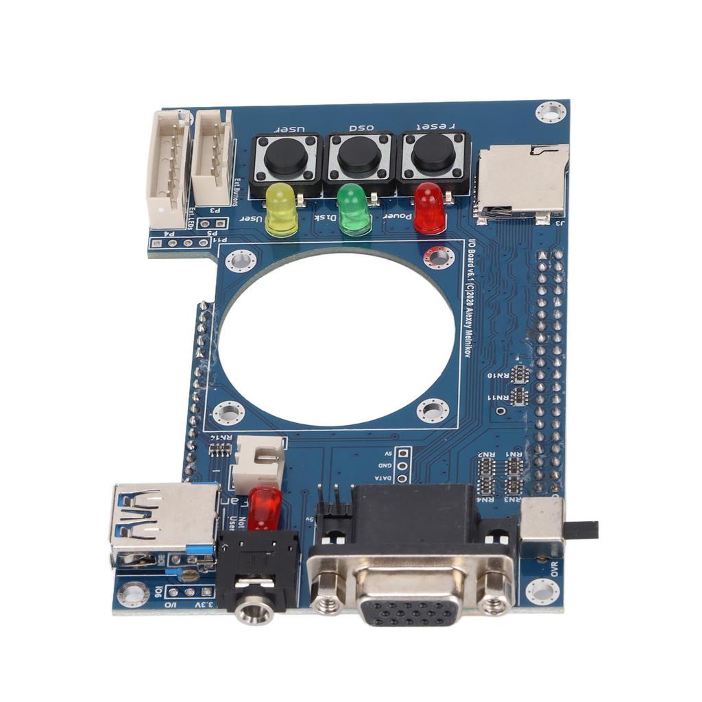 IO Board 3.5mm O VGA Interface Precise Slots 3 Buttons 3 Status LED Compute Module IO Board for