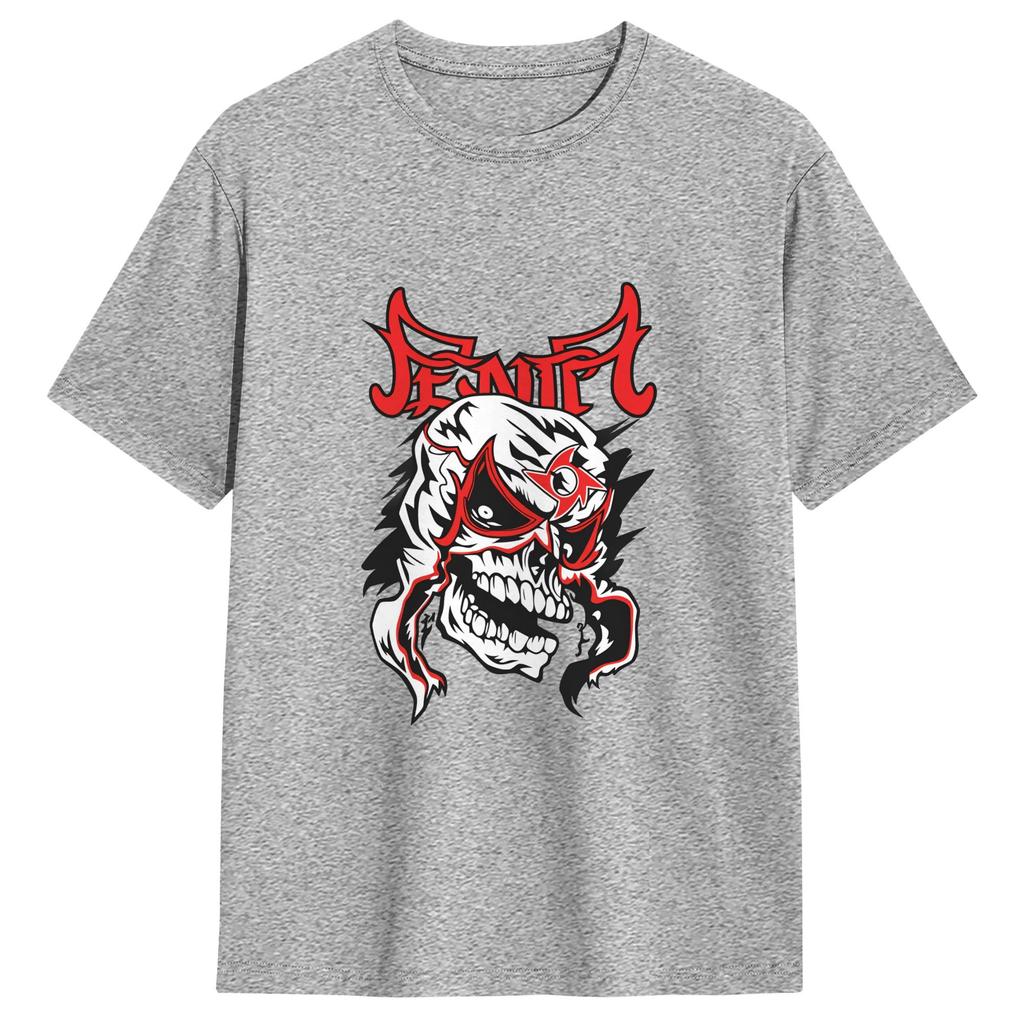 Oversized T Shirt Summer Lucha Bros Penta Novelty T Shirts Pure Cotton Tshirt for Unisex Y2K Retro Loose Short Sleeve Tops