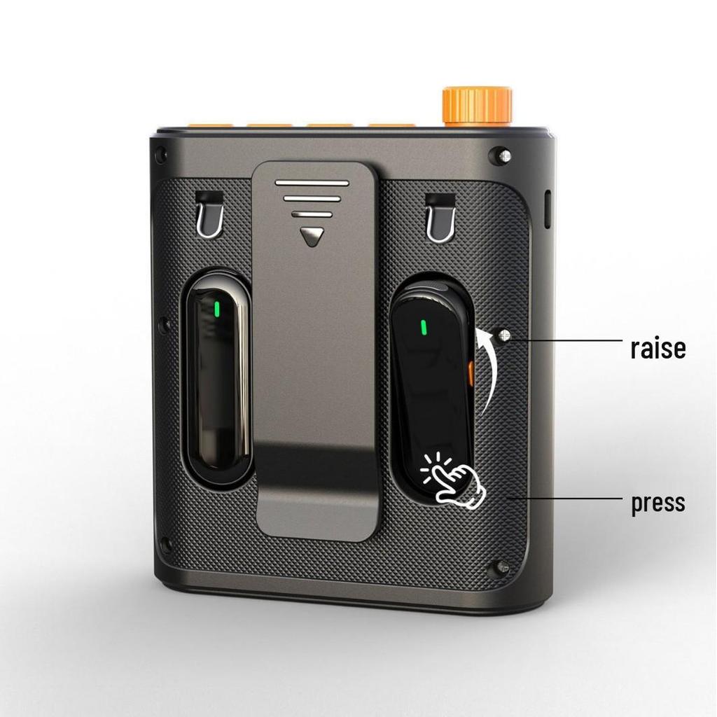 Portable Wireless Megaphone Speaker for Teachers, Tour Guides, and Outdoor Promotions