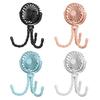 Portable Rechargeable 3-speed Fan Baby Stroller Bed Mute Fan Variable Base Octopus Mini Fan Office Desktop Hands Free Fan