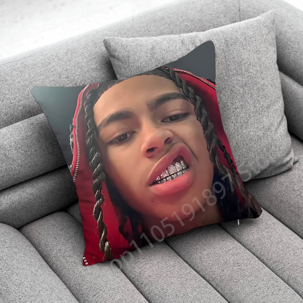 

DD O-Osama Rapper Throw Pillow Case For 30x30cm 40x40cm 45x45cm 50x50cm 55x55cm Square Sofa Pillowcase Shell 30cmx30cm