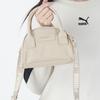 Puma Front Metal Logo Print Splicing Element Full Print Shoulder Strap Fabric And Synthetic Leather Tote Shoulder Crossbody Bag Women bags 078742-02