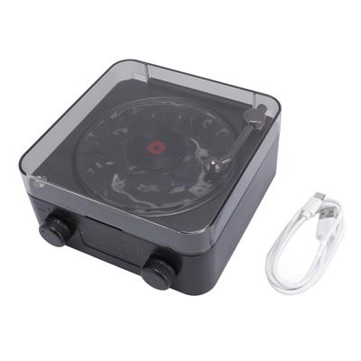 Stereo reproduktor s vodní vlnou a zobrazením času Retro gramofon BT reproduktor do ložnice