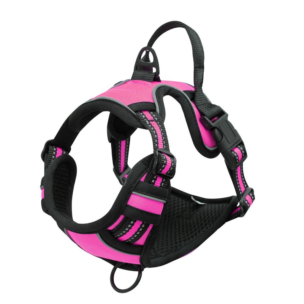 Reflective Pet Harness No Pull Escape Proof Adjustable Escape Proof Easy Walk Dog Accessories for Small Medium Large Dogs