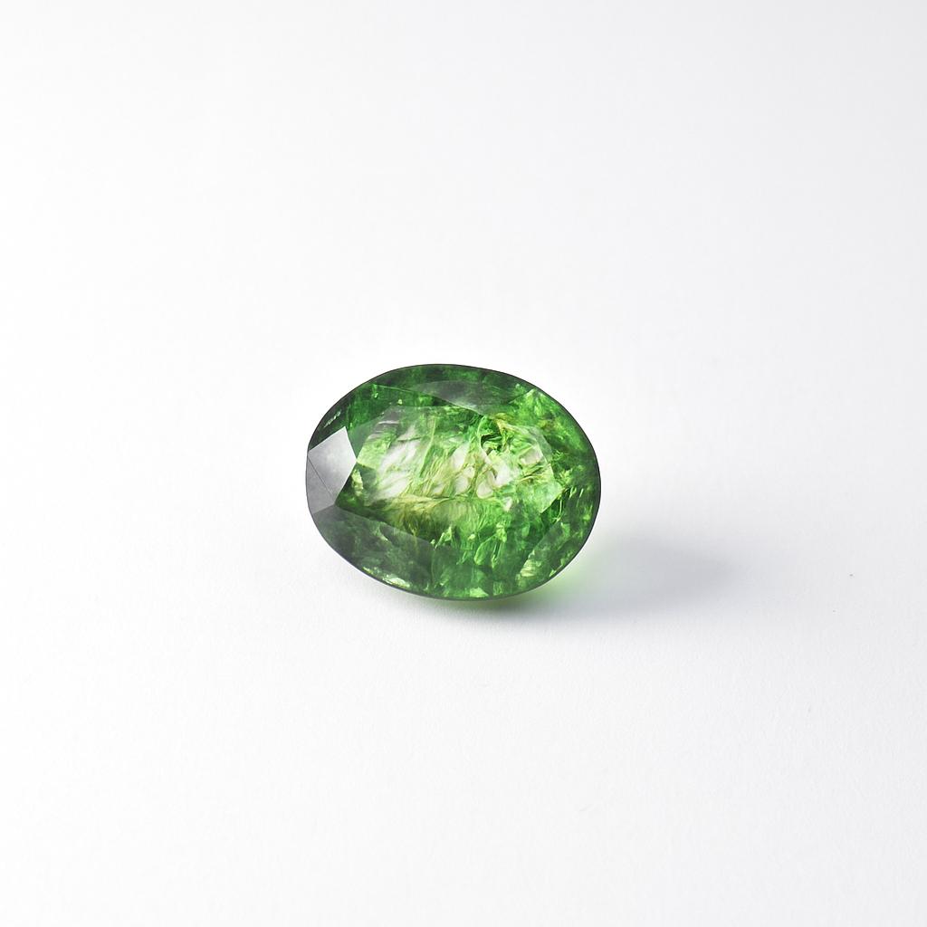 11.05 Ct Natural Green Emerald Excellent Oval Cut Certified Loose Gemstone